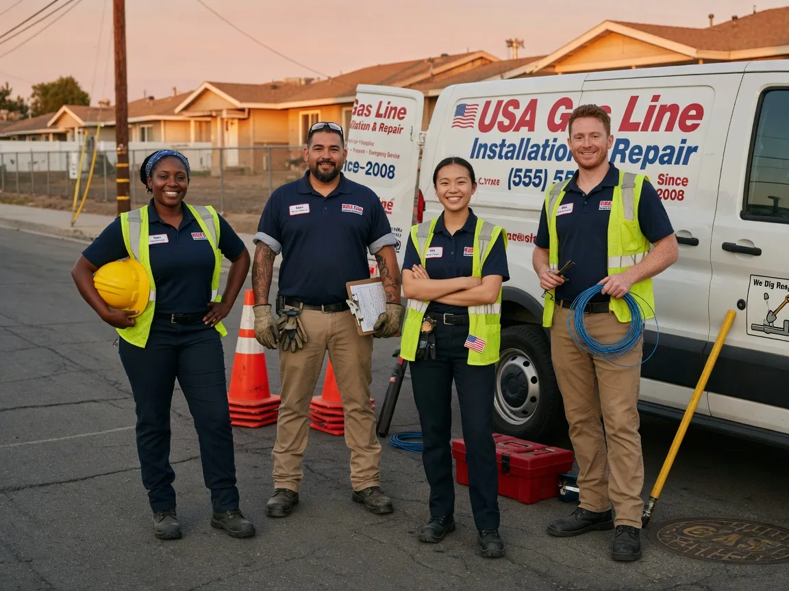 Gas Line Installation company in Ellendale, DE